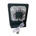 Портативний USB вентилятор 17*14см Зелений (Пластик)
