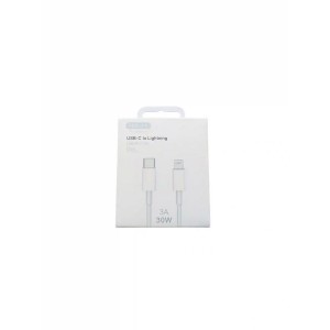 Кабель Type-C - Lightning D8L 3A 30W Білий 1 метр