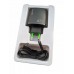 Зарядний пристрій Type-C to Type-C Gerlax GA-42 GaN Black 2PD+USB 67W