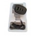 Зарядний пристрій Type-C to Type-C Gerlax GA-42 GaN Black 2PD+USB 67W