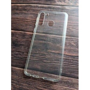 Прозорий ультратонкий силіконовий чохол Samsung A21