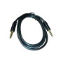 Кабель AUX X5B (jack-jack) 3.5 Чорний 1м