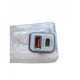 Автозарядка GC-13S USB QC 3.0|Type C PD 20W Білий