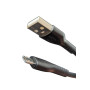 Кабель USB - micro USB Чорний 1м D19V