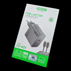 Зарядний пристрій GaN CE-A3T 65W + Type - C 1.5м