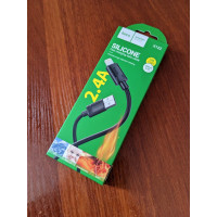 Кабель X122 USB - Lightning 1m Чорний
